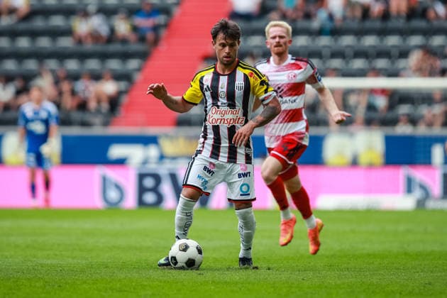 SOCCER - LASK vs Duesseldorf, test match LINZ,AUSTRIA,18.JUL.26 - SOCCER - ADMIRAL Bundesliga, 3. Liga, Linzer ASK vs Fortuna Duesseldorf, test match. Image shows Sascha Horvath (LASK).  GEPAxpictures xManuelxBinder