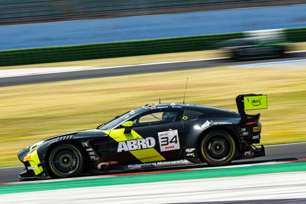 GT World Challenge Misano 2026 - Qualify Mateo VILLAGOMEZ and Jamie DAY drive the ( 34) Aston Martin Vantage AMR GT3 EVO of team Walkenhorst Motorsport during Qualifying 1 of the fifth round of the GT World Challenge Europe by AWS at the Misano World Circuit - Marco Simoncelli in Misano, Italy, on July 18, 2026. Misano Italy Italy  Copyright: xFabioxPellicciax originalFilename:pelliccia-gtworldc260718_np75L.jpg