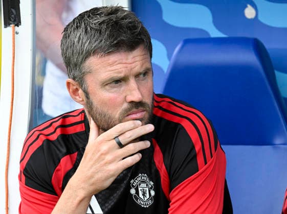 LKS 20260718 Manchester United, ManU s head coach Michael Carrick during football opening pre-season friendly match between Manchester United and Wrexham AFC at Helsinki Olympic Stadium in Helsinki, Finland on July 18, 2026. - MARKKU ULANDER Helsinki Finland yhCrmF7s_9Q  Copyright: xMarkkuxUlanderx yhCrmF7s_9Q