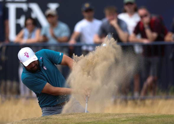 154th Open Golf Championships - Round 3 Peter Uihlein of the USA in action on the 18th green during the British Open Golf Championships at Royal Birkdale in Southport, Britain, 18 July 2026. SOUTHPORT UNITED KINGDOM  Copyright: xADAMxVAUGHANx
