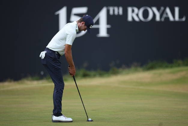 154th Open Golf Championships - Round 3 Alex Smalley of the USA in action on the 18th green during the British Open Golf Championships at Royal Birkdale in Southport, Britain, 18 July 2026. SOUTHPORT UNITED KINGDOM  Copyright: xADAMxVAUGHANx