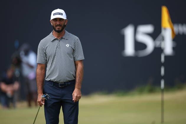 154th Open Golf Championships - Round 3 Max Homa of the USA lines up his putt on the 18th hole during the British Open Golf Championships at Royal Birkdale in Southport, Britain, 18 July 2026. SOUTHPORT UNITED KINGDOM  Copyright: xADAMxVAUGHANx
