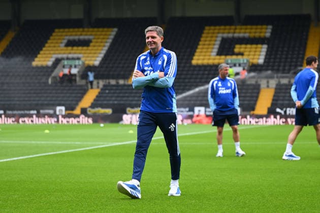 Notts County v Nottingham Forest - Pre-Season Friendly Oliver Glasner, head coach of Nottingham Forest, is pictured during a pre-season friendly match between Notts County and Nottingham Forest at Meadow Lane in Nottingham, United Kingdom. Nottingham Nottinghamshire United Kingdom  Copyright: xMIxNewsx originalFilename:fletcher-nottscou260718_npoSz.jpg