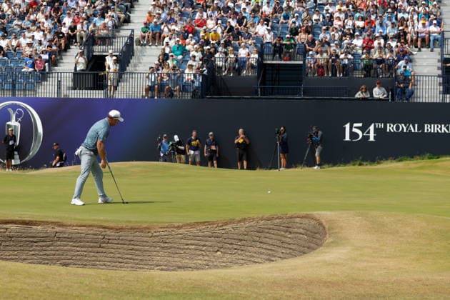 RECORD DATE NOT STATED 18th July 2026; Royal Birkdale Golf Club, Southport, Merseyside, England; The Open Championship Round Three; Ryan Fox (NZ) sees his putt for a birdie on the 18th green fall short DavidxBlunsden