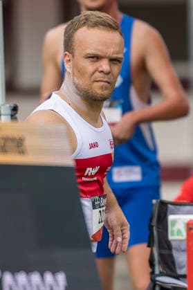 LEVERKUSEN, GERMANY - JULY 18, 2026 : Niko Kappel (GER VfB Stuttgart 1893) competing in the shot put during the Para Heimspiel 7.0 at Fritz Jacobi Sports Complex on July 18, 2026 in Leverkusen, Germany. Northrhine-Westphalia Germany Copyright: xAxelxKohringx