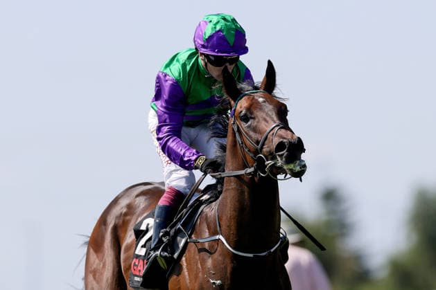 REPRO FREE *PRESS RELEASE NO REPRODUCTION FEE* EDITORIAL USE ONLY Curragh Racing Juddmonte Irish Oaks Weekend, Curragh Racecourse, Kildare 18 7 2026 GAIN Railway Stakes Oisin Murphy onboard Celeron comes home to win Oisin Murphy onboard Celeron comes home to win 18 7 2026  Copyright: xLaszloxGeczox LG_18-07-2026_030989