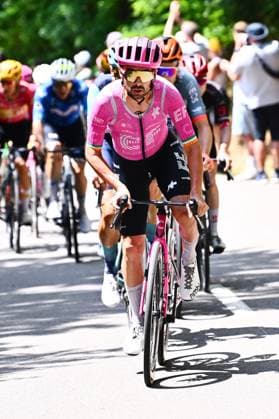 Irish Ben Healy of EF Education-EasyPost is pictured during stage 14 of the 2026 Tour de France cycling race, a stage of 155km from Mulhouse to Le Markstein Fellering, on Saturday 18 July 2026. The 113th edition of the Tour de France starts on Saturday 4 July in Barcelona, Spain, and will finish in Paris, France on the 26th of July. POOLxGREGORYxVANxGANSEN  x181422570x