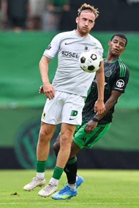 SOCCER - Wacker vs Chemie Leipzig, test match INNSBRUCK,AUSTRIA,18.JUL.26 - SOCCER - ADMIRAL 2.Liga, Regionalliga Nordost, FC Wacker Innsbruck vs BSG Chemie Leipzig, test match. Image shows Philipp Wendt (Chemie Leipzig) and Anderson Rodriguez (Wacker).  GEPAxpictures xDanielxSchoenherr