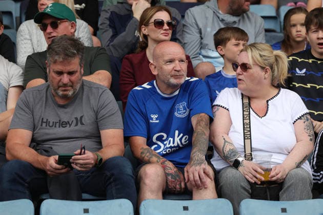 RECORD DATE NOT STATED 18th July 2026; Dens Park, Dundee, Scotland; Friendly Football, Dundee versus Everton; Everton fans DavidxYoung