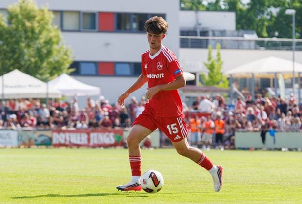 18.07.2026 - Fussball - Saison 2026 2027 - Testspiel Freundschaftsspiel Vorbereitungsspiel: 1. FC Nürnberg Nuernberg FCN ( Club ) - SV Waldhof Mannheim 07 - Sportfoto Zink DaMa - xdaxmax - Marc Kornwachs (15, 1. FC Nürnberg FCN ) *** July 18, 2026 Soccer Season 2026–2027 Exhibition Match Friendly Match Preseason Match 1 FC Nürnberg Nuremberg FCN Club SV Waldhof Mannheim 07 Sports Photo Zink DaMa xdaxmax Marc Kornwachs 15, 1 FC Nuremberg FCN