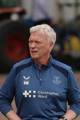 David Moyes, Everton Manager Dundee v Everton, Pre Season Friendly, Football, Dens Park, Dundee, Scotland, UK - 18 Jul 2026Dundee Dens Park United Kingdom  Copyright: xRossxJohnston Shutterstockx 16995443an