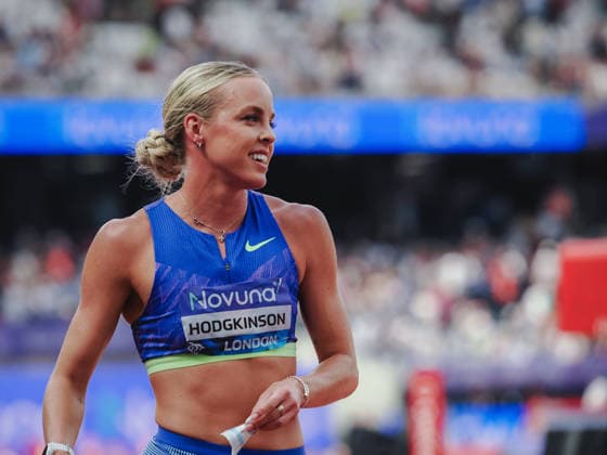 Keely Hodgkinson wins the 800 metres and final event during the Diamond League Athletics at the London Stadium, Queen Elizabeth Olympic Park , London, England on 18 July 2026. Copyright: xPhilxHutchinsonx 45280041