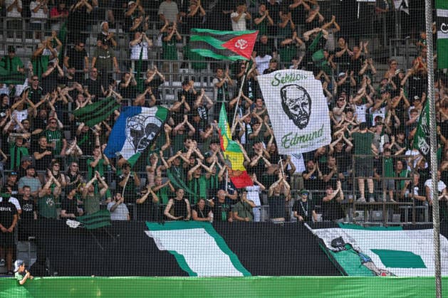 SOCCER - Wacker vs Chemie Leipzig, test match INNSBRUCK,AUSTRIA,18.JUL.26 - SOCCER - ADMIRAL 2.Liga, Regionalliga Nordost, FC Wacker Innsbruck vs BSG Chemie Leipzig, test match. Image shows a feature with the fans of Wacker.  GEPAxpictures xDanielxSchoenherr