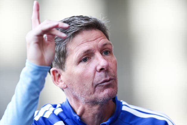 Nottingham, England, 18th July 2026. Oliver Glasner manager of Nottingham Forest shouts instruction during the Notts County vs Nottingham Forest Pre Season Friendly match at Meadow Lane, Nottingham. Picture credit should read: Jake Youle Sportimage EDITORIAL USE ONLY. No use with unauthorised audio, video, data, fixture lists, club league logos or live services. Online in-match use limited to 120 images, no video emulation. No use in betting, games or single club league player publications. SPI_017_JY_Notts_County_Nottm_Forest SPI-4861-0015