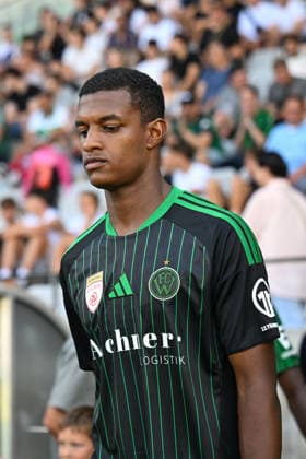 SOCCER - Wacker vs Chemie Leipzig, test match INNSBRUCK,AUSTRIA,18.JUL.26 - SOCCER - ADMIRAL 2.Liga, Regionalliga Nordost, FC Wacker Innsbruck vs BSG Chemie Leipzig, test match. Image shows Anderson Rodriguez (Wacker).  GEPAxpictures xDanielxSchoenherr