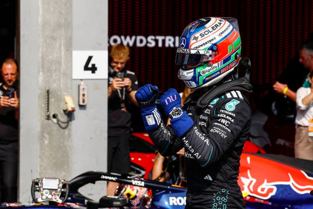 Spa Francorchamps: Motorsport: FIA Formula One World Championship, WM, Weltmeisterschaft Grand Prix of Belgium, Belgien, Spa Francorchamps, GP, on July, 18, 2026, (Photo by Hoch Zwei) 12 KIMI ANTONELLI Andrea (ita), Mercedes AMG F1 winning the pole position Spa Francorchamps Belgium *** Spa-Francorchamps Motorsport, FIA Formula One World Championship, Belgian Grand Prix, Belgium, Spa-Francorchamps, GP, on July 18, 2026, Photo by Hoch Zwei 12 KIMI ANTONELLI Andrea (ITA), Mercedes AMG F1, winning pole position at Spa Francorchamps, Belgium