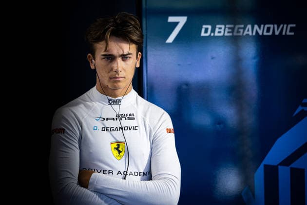 AUTO - FORMULA 2 2026 - SPA BEGANOVIC Dino (swe), DAMS Lucas Oil, Dallara F2 2024, portrait during the 8th round of the 2026 FIA Formula 2 Championship from July 17 to 19, 2026 on the Circuit de Spa-Francorchamps, in Stavelot, Belgium - StavelotBelgium  Copyright: xEricxAlonsox
