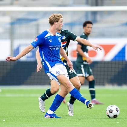EINDHOVEN , 18-07-2026 , Jan Louwers Stadium , pre season 2026 2027 , Dutch Keukenkampioen divisie , football , match between FC Eindhoven and FC Den Bosch, picture shows FC Den Bosch player Silvan Broker Eindhoven - Den Bosch (friendly)  x205090482x Copyright: