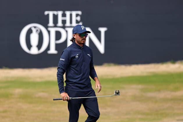 RECORD DATE NOT STATED 18th July 2026; Royal Birkdale Golf Club, Southport, Merseyside, England; The Open Championship Round Three; Ricky Fowler (USA) at the 18th green DavidxBlunsden