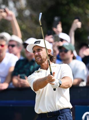 Tommy Fleetwood (ENG) on the 4th Tee 154th Open Golf Championships, Royal Birkdale, Southport, UK - 18 Jul 2026Southport Royal Birkdale United Kingdom  Copyright: xGreigxCowie Shutterstockx 16988298ak