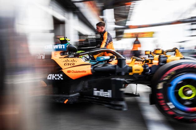 2026 Formula One Belgian Grand Prix Circuit de Spa-Francorchamps, Stavelot, Belgium. 18.July.2026; Lando Norris of Great Britain and McLaren Mastercard F1 Team during Free Practice 3 Formula One Belgian Grand Prix Stavelot Circuit de Spa-Francorchamps Belgium Copyright: xJayxHiranox
