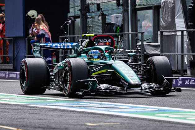 2026 Formula One Belgian Grand Prix Circuit de Spa-Francorchamps, Stavelot, Belgium. 18.July.2026; Fernando Alonso of Spain and Aston Martin Aramco F1 Team during Free Practice 3 Formula One Belgian Grand Prix Stavelot Circuit de Spa-Francorchamps Belgium Copyright: xJayxHiranox