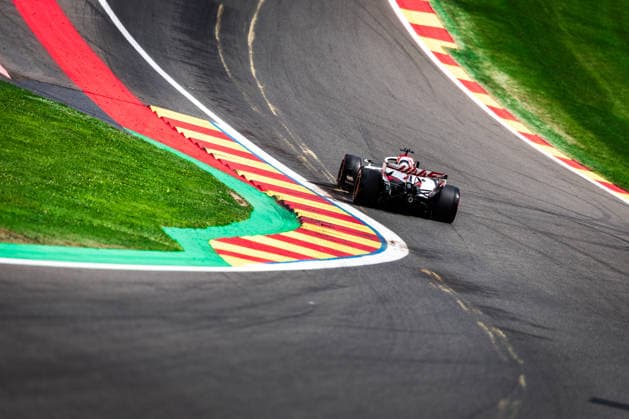 2026 Formula One Belgian Grand Prix Circuit de Spa-Francorchamps, Stavelot, Belgium. 18.July.2026; Esteban Ocon of France and TGR Haas F1 Team during qualifying Formula One Belgian Grand Prix Stavelot Circuit de Spa-Francorchamps Belgium Copyright: xJayxHiranox