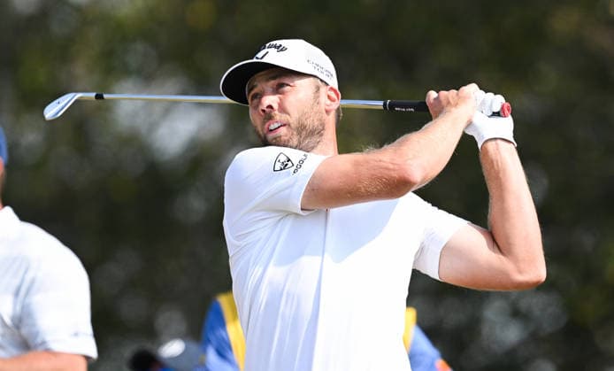 Sam Burns (USA) on the 4th Tee 154th Open Golf Championships, Royal Birkdale, Southport, UK - 18 Jul 2026Southport Royal Birkdale United Kingdom  Copyright: xGreigxCowie Shutterstockx 16988298aq