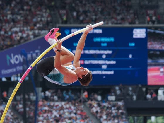 Sport Themen der Woche KW29 Sport Bilder des Tages Armand Duplantis early in the competition in the mens pole vault during the Diamond League Athletics at the London Stadium, Queen Elizabeth Olympic Park , London, England on 18 July 2026. Copyright: xPhilxHutchinsonx 45280062