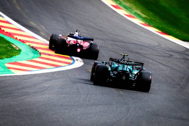 2026 Formula One Belgian Grand Prix Circuit de Spa-Francorchamps, Stavelot, Belgium. 18.July.2026; Fernando Alonso of Spain and Aston Martin Aramco F1 Team during qualifying Formula One Belgian Grand Prix Stavelot Circuit de Spa-Francorchamps Belgium Copyright: xJayxHiranox
