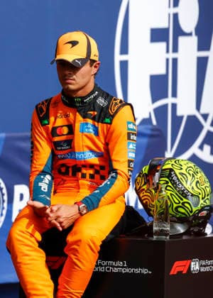 Spa Francorchamps: Motorsport: FIA Formula One World Championship, WM, Weltmeisterschaft Grand Prix of Belgium, Belgien, Spa Francorchamps, GP, on July, 18, 2026, (Photo by Hoch Zwei) 01 NORRIS Lando (gbr), McLaren F1 Team, 3rd im qualifying Spa Francorchamps Belgium *** Spa-Francorchamps Motorsport, FIA Formula One World Championship, Belgian Grand Prix, Belgium, Spa-Francorchamps, GP, on July 18, 2026, Photo by Hoch Zwei 01 NORRIS Lando (GBR), McLaren F1 Team, 3rd in qualifying at Spa-Francorchamps, Belgium