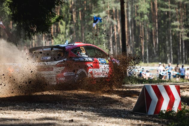 AUTO - WRC, Motorsport Rallye, WM - RALLY ESTONIA 2026 53 Kerem KAZAZ, Corentin SILVESTRE, FORD Fiesta Rally3, action during the 2026 Rally Estonia, 8th round of the 2026 WRC WORLD RALLY CAR CHAMPIONSHIP, from July 16 to 29, 2026 at Tartu, Estonia - TartuEstonia  Copyright: xNikosxKatikisx