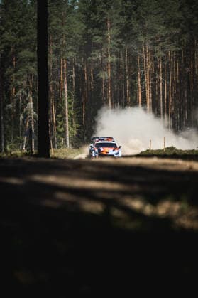 AUTO - WRC, Motorsport Rallye, WM - RALLY ESTONIA 2026 16 Adrien FOURMAUX, Alexandre CORIA, HYUNDAI i20 N Rally1, action during the 2026 Rally Estonia, 8th round of the 2026 WRC WORLD RALLY CAR CHAMPIONSHIP, from July 16 to 29, 2026 at Tartu, Estonia - TartuEstonia  Copyright: xNikosxKatikisx