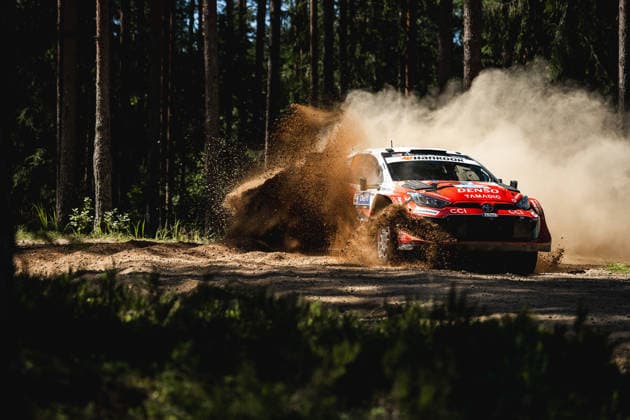 AUTO - WRC, Motorsport Rallye, WM - RALLY ESTONIA 2026 18 Takamoto KATSUTA, Aaron JOHNSTON, TOYOTA GR Yaris Rally1, action during the 2026 Rally Estonia, 8th round of the 2026 WRC WORLD RALLY CAR CHAMPIONSHIP, from July 16 to 29, 2026 at Tartu, Estonia - TartuEstonia  Copyright: xNikosxKatikisx