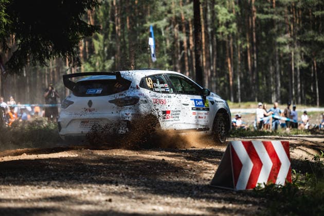 AUTO - WRC, Motorsport Rallye, WM - RALLY ESTONIA 2026 49 Kanta YANAGUIDA, Juho KOSKI-LAMMI, RENAULT Clio Rally3, action during the 2026 Rally Estonia, 8th round of the 2026 WRC WORLD RALLY CAR CHAMPIONSHIP, from July 16 to 29, 2026 at Tartu, Estonia - TartuEstonia  Copyright: xNikosxKatikisx