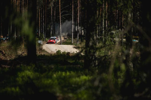 AUTO - WRC, Motorsport Rallye, WM - RALLY ESTONIA 2026 18 Takamoto KATSUTA, Aaron JOHNSTON, TOYOTA GR Yaris Rally1, action during the 2026 Rally Estonia, 8th round of the 2026 WRC WORLD RALLY CAR CHAMPIONSHIP, from July 16 to 29, 2026 at Tartu, Estonia - TartuEstonia  Copyright: xNikosxKatikisx