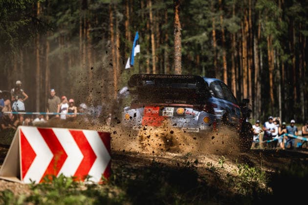 AUTO - WRC, Motorsport Rallye, WM - RALLY ESTONIA 2026 16 Adrien FOURMAUX, Alexandre CORIA, HYUNDAI i20 N Rally1, action during the 2026 Rally Estonia, 8th round of the 2026 WRC WORLD RALLY CAR CHAMPIONSHIP, from July 16 to 29, 2026 at Tartu, Estonia - TartuEstonia  Copyright: xNikosxKatikisx
