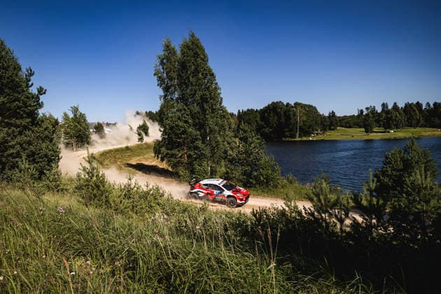 AUTO - WRC, Motorsport Rallye, WM - RALLY ESTONIA 2026 29 Yuki YAMAMOTO, James FULTON, TOYOTA GR Yaris, action during the 2026 Rally Estonia, 8th round of the 2026 WRC WORLD RALLY CAR CHAMPIONSHIP, from July 16 to 29, 2026 at Tartu, Estonia - TartuEstonia  Copyright: xNikosxKatikisx