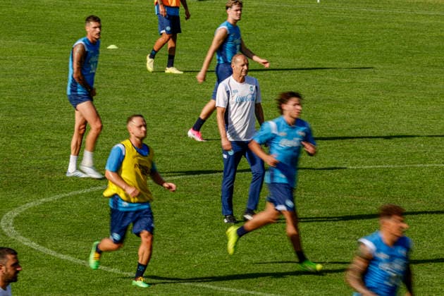 SSC Napoli preseason 2026-27 Napoli™s Italian coach Massimiliano Allegri during Second day SSC Napoli s 2026-27 preseason training camp in val di sole in Trentino, Dimaro Folgarida July, 18 2026. _BPH1186 Copyright: xAntonioxBalascox