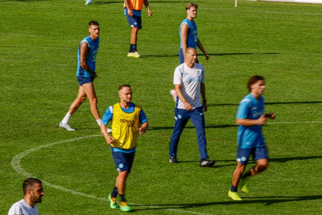SSC Napoli preseason 2026-27 Napoli™s Italian coach Massimiliano Allegri during Second day SSC Napoli s 2026-27 preseason training camp in val di sole in Trentino, Dimaro Folgarida July, 18 2026. _BPH1190 Copyright: xAntonioxBalascox