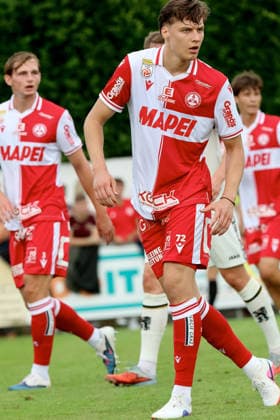 SOCCER - GAK vs Dresden, test match WINDISCHGARSTEN,AUSTRIA,18.JUL.26 - SOCCER - ADMIRAL Bundesliga, 2. DFL, 2. Deutsche Bundesliga, Grazer AK 1902 vs Dynamo Dresden, test match. Image shows Petar Markovic (GAK).  GEPAxpictures xHansxOberlaender