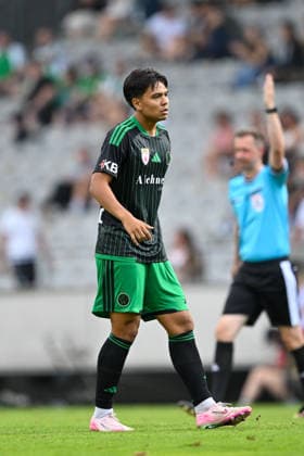 SOCCER - Wacker vs Chemie Leipzig, test match INNSBRUCK,AUSTRIA,18.JUL.26 - SOCCER - ADMIRAL 2.Liga, Regionalliga Nordost, FC Wacker Innsbruck vs BSG Chemie Leipzig, test match. Image shows Adrian Wibowo (Wacker).  GEPAxpictures xDanielxSchoenherr