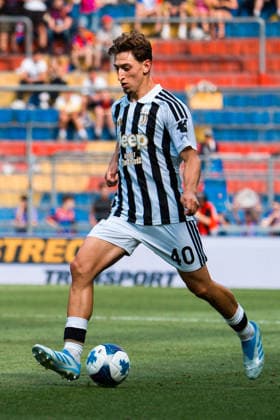 BASEL, SWITZERLAND - JULY 18: Jonas Rouhi of Juventus controls the ball during the pre-season friendly match between FC Basel 1893 and Juventus at St. Jakob Stadium on July 18, 2026 in Basel, Switzerland. *** BASEL, SWITZERLAND, JULY 18 — Jonas Rouhi of Juventus controls the ball during the preseason friendly match between FC Basel 1893 and Juventus at St. Jakob Stadium on July 18, 2026, in Basel, Switzerland Copyright: xJustPictures.ch PascalxvonxBürenx jp-en-EuSpIm-Pavo_Fotografie-06112