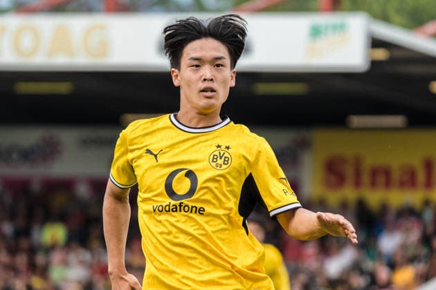 Deutschland: 17. Juli 2026: Testspiel - Vorbereitung 2026 2027 - SC Rot-Weiß Oberhausen vs. Borussia Dortmund, Stadion Niederrhein, Oberhausen Takato Yamamoto *** Germany, July 17, 2026, Friendly Match, 2026–2027 Preseason, SC Rot-Weiß Oberhausen vs. Borussia Dortmund, Niederrhein Stadium, Oberhausen, Takato Yamamoto Copyright: xCelinaxLeiersx