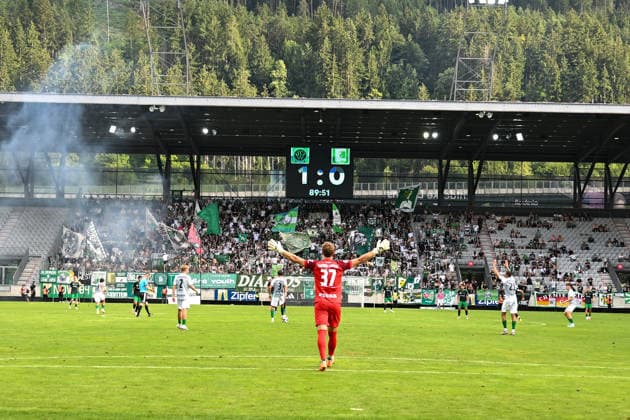 SOCCER - Wacker vs Chemie Leipzig, test match INNSBRUCK,AUSTRIA,18.JUL.26 - SOCCER - ADMIRAL 2.Liga, Regionalliga Nordost, FC Wacker Innsbruck vs BSG Chemie Leipzig, test match. Image shows an overview of the Tivoli Stadion.  GEPAxpictures xDanielxSchoenherr
