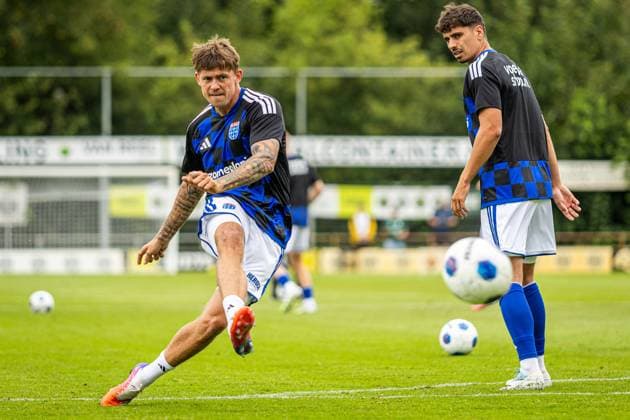 MEPPEL, 18 7-2026, Sportpark Ezinge, Season 2026 2027, Dutch Eredivisie Football, Preseason friendly match between PEC Zwolle and Cercle Brugge, Picture shows PEC Zwolle player Elias Sorensen PEC Zwolle - Cercle Brugge (friendly)  x205091402x Copyright: