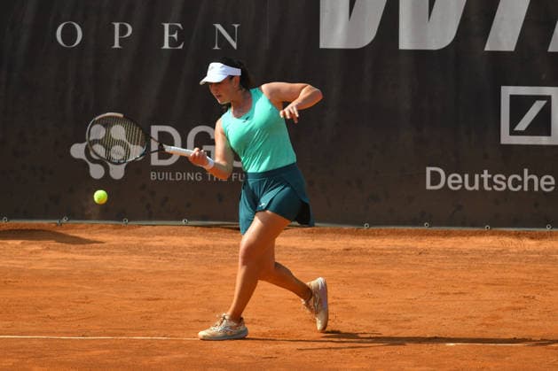 TENNIS - International Tennis Tournament - ATV Bancomat Tennis Open - Semifinals Photo by IPA ABACAPRESS.COM86783890 - Nuria Brancaccio of Italy faces Lucia Bronzetti of Italy during the semifinal match at the ATV Bancomat Tennis Open WTA, Tennis Damen 125 at the Antico Tiro a Volo Club on July 18, 2026, in Rome, Italy. (Photo by Roberto Bettacchi) Rome Italy  Copyright: xIPAxSport ABACAx