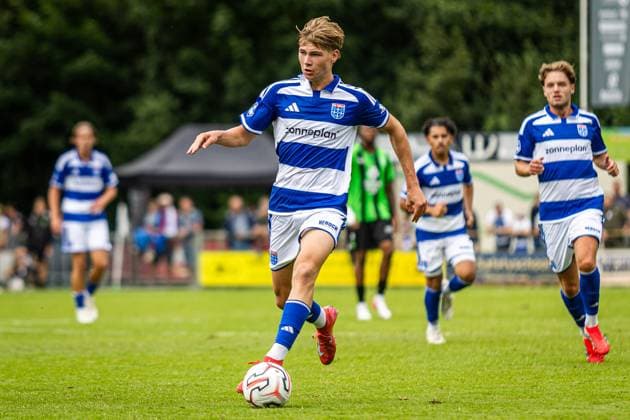 MEPPEL, 18 7-2026, Sportpark Ezinge, Season 2026 2027, Dutch Eredivisie Football, Preseason friendly match between PEC Zwolle and Cercle Brugge, Picture shows PEC Zwolle player Milan Westerhuis PEC Zwolle - Cercle Brugge (friendly)  x205091739x Copyright: