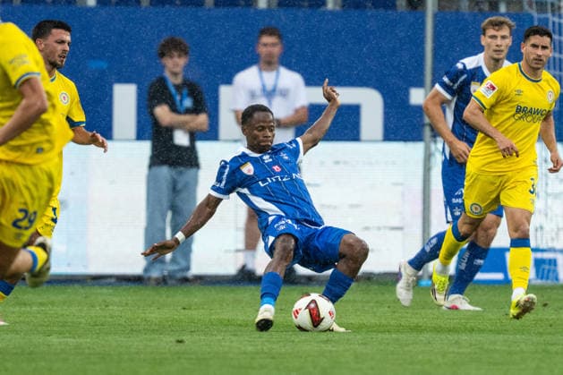 SOCCER - Linz vs Braunschweig, test match LINZ,AUSTRIA,18.JUL.26 - SOCCER - ADMIRAL 2. Liga, 2. DFL, 2. Deutsche Bundesliga, FC Blau Weiss Linz vs Eintracht Braunschweig, test match. Image shows Oliver Waehling (Linz).  GEPAxpictures xJulioxArellano