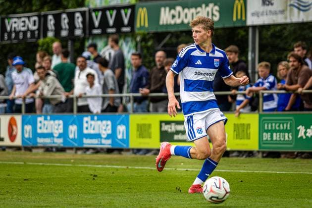 MEPPEL, 18 7-2026, Sportpark Ezinge, Season 2026 2027, Dutch Eredivisie Football, Preseason friendly match between PEC Zwolle and Cercle Brugge, Picture shows PEC Zwolle player Milan Westerhuis PEC Zwolle - Cercle Brugge (friendly)  x205091752x Copyright: